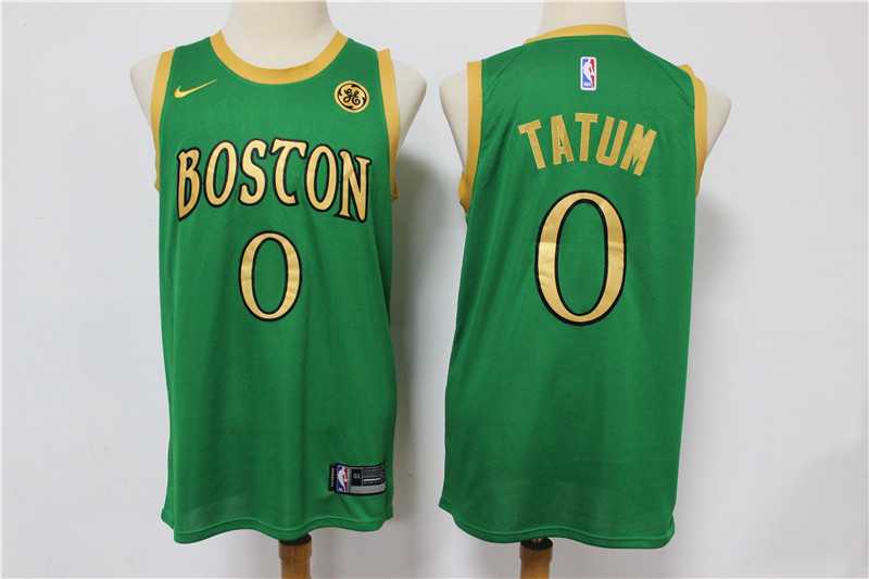 Celtics 0 Jayson Tatum Green 2019-20 City Edition Swingman Jersey,We sell and wholesale Celtics 0 Jayson Tatum Green 2019-20 City Edition Swingman Jersey on line form chian!